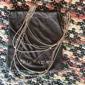 Silpada NEW Necklace Sterling Silver, Pearl, Bead